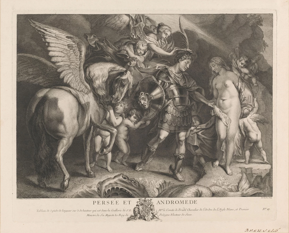 Perseo libera Andromeda